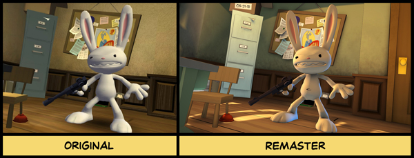 Original/remaster comparison